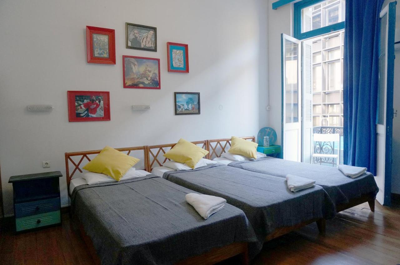 אתונה Dioskouros Hostel מראה חיצוני תמונה